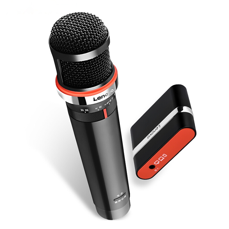 Оригинальный беспроводной цифровой микрофон Lenovo K Song, записывающее оборудование для прямой трансляции, беспроводной микрофон
