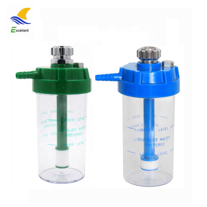 MEDICAL OXYGEN HUMIDIFIER BOTTLE REUSABLE HUMIDIFIER BOTTLE