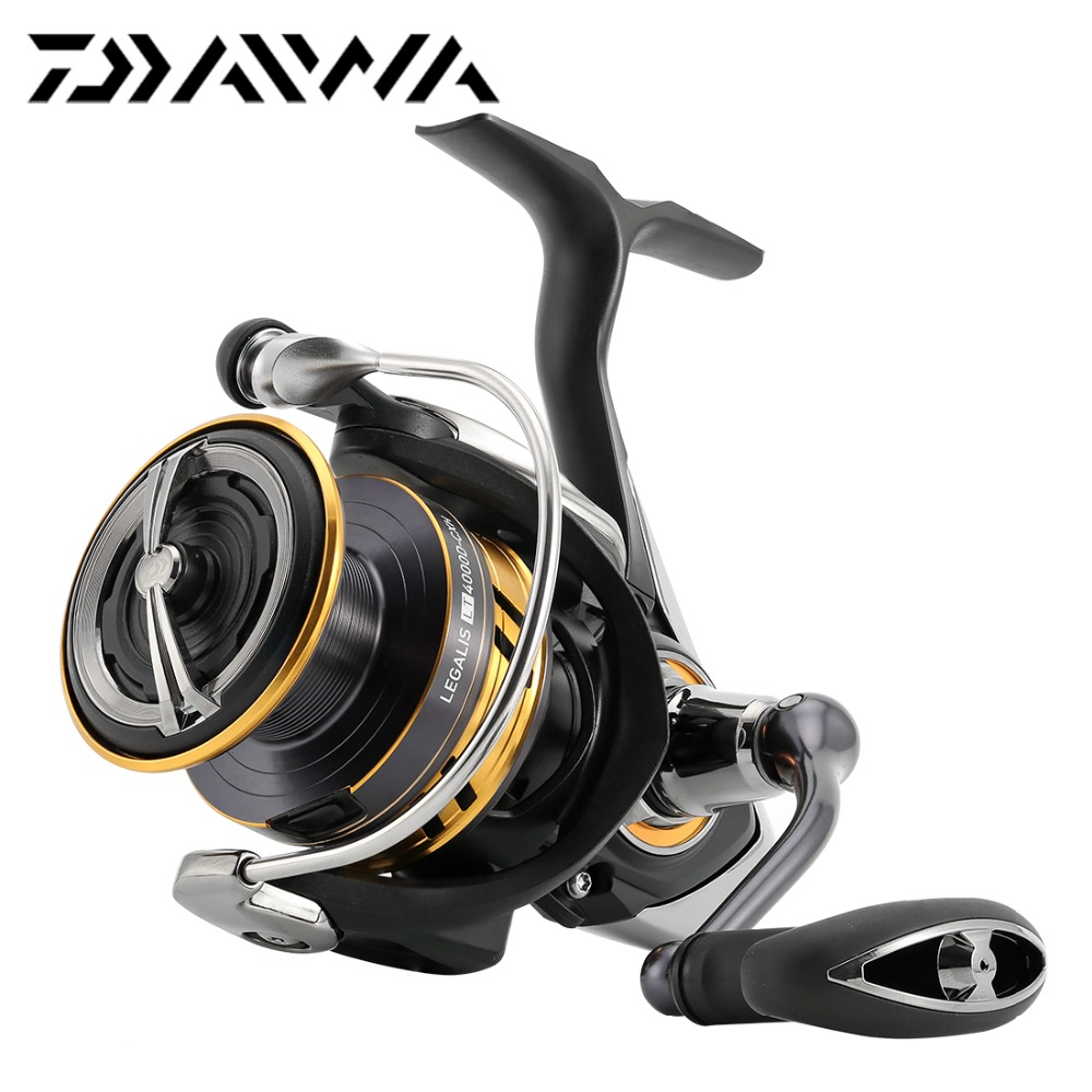 Оригинальная металлическая катушка Daiwa Legalis LT, спиннинговая Рыболовная катушка со складной ручкой
