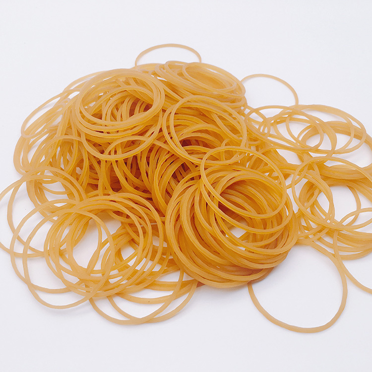 Custom Eco-Friendly Nontoxic Yellow Strong Rubber Band For Fruit Packing