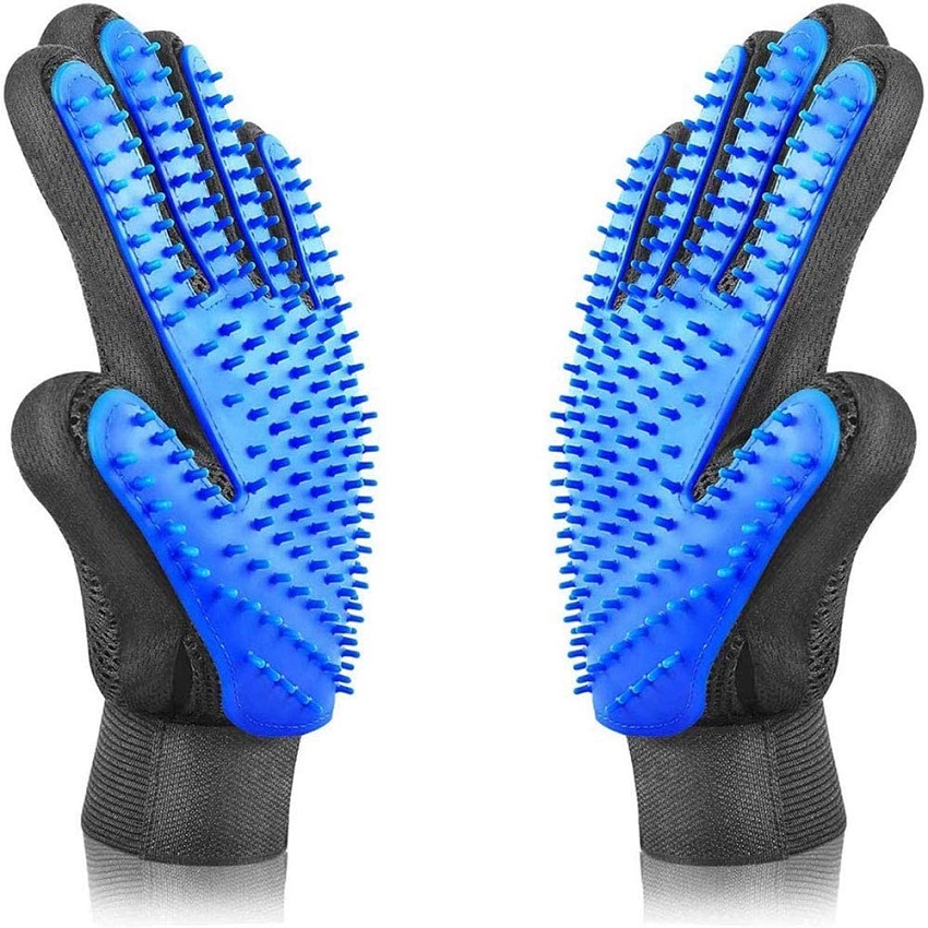Factory Direct Sale Pet Grooming Brush Multi-color Pet Dog Cat Grooming Glove