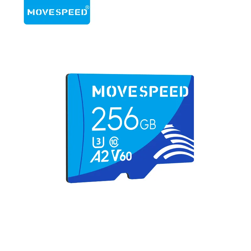 MOVESPEED 64/128/256/400/512GB Waterproof OEM Customize U3 V30 TF Mini SD Card