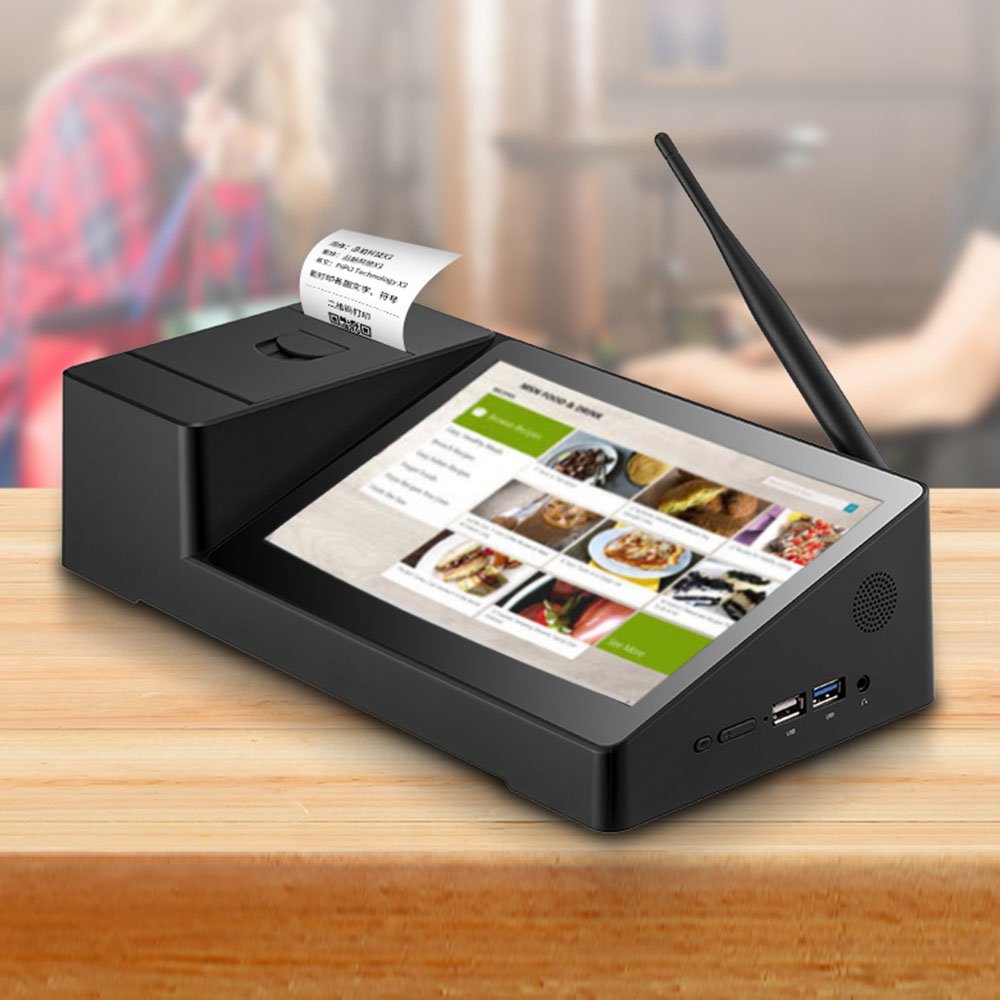 PIPO X3 windows android 8,9 дюймов сенсорный экран терминал принтер pos дисплей планшетные машины системы