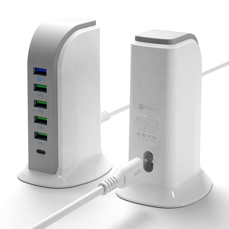 Хорошее качество Мульти 6 usb зарядное устройство Порт мощность полосы станция США Великобритания au ЕС plug