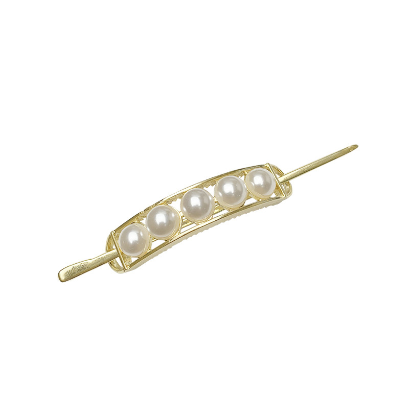 Hot sale light luxury high sense gentle pearl hairpin hairpin hairpin female new trendy hair accessories factory wholesale