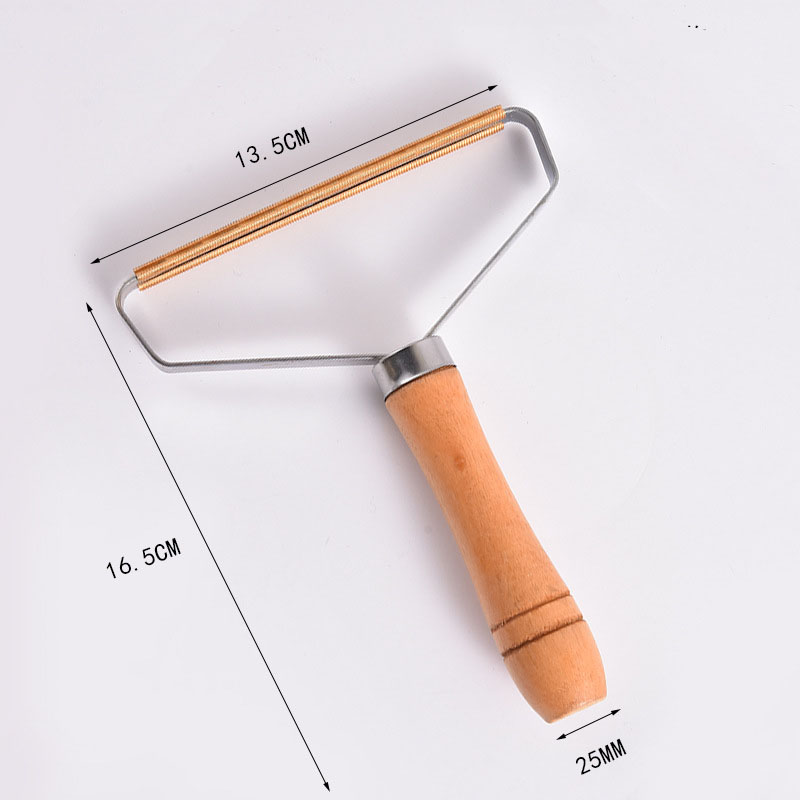 Easy operation China Supplier metal wooden handle lint remover