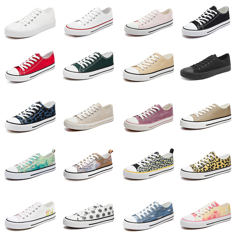 Wholesale Anti-slip Wear-resistant New Men's shoes Blank Canvas shoes Custom Casual shoes