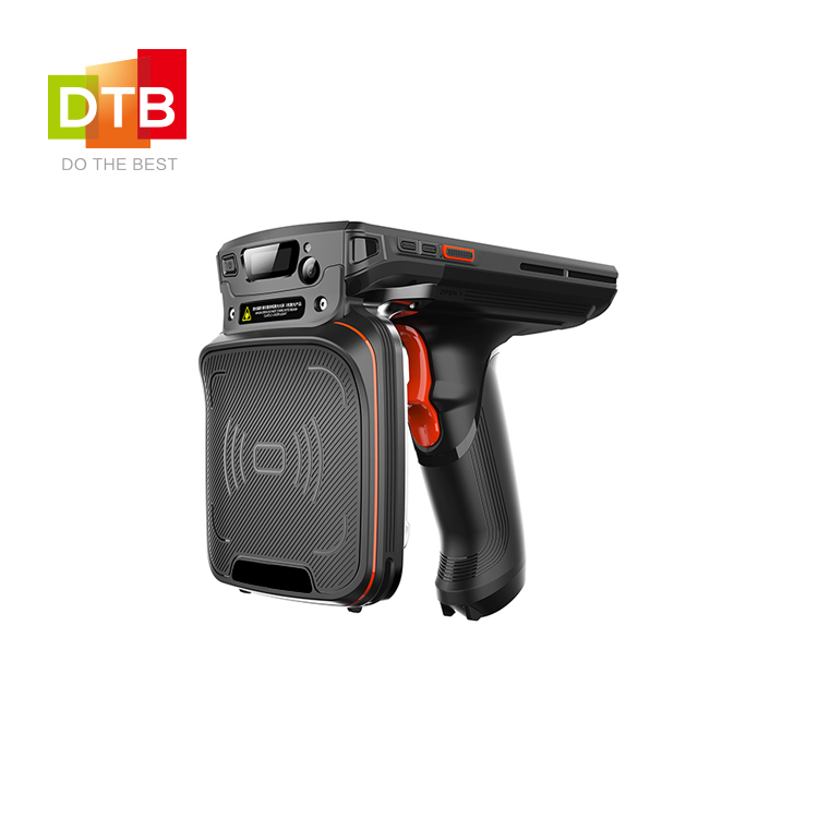 UHF IP67 Waterproof Android Barcode Data Collector RFID Handheld Reader For Apparel Management