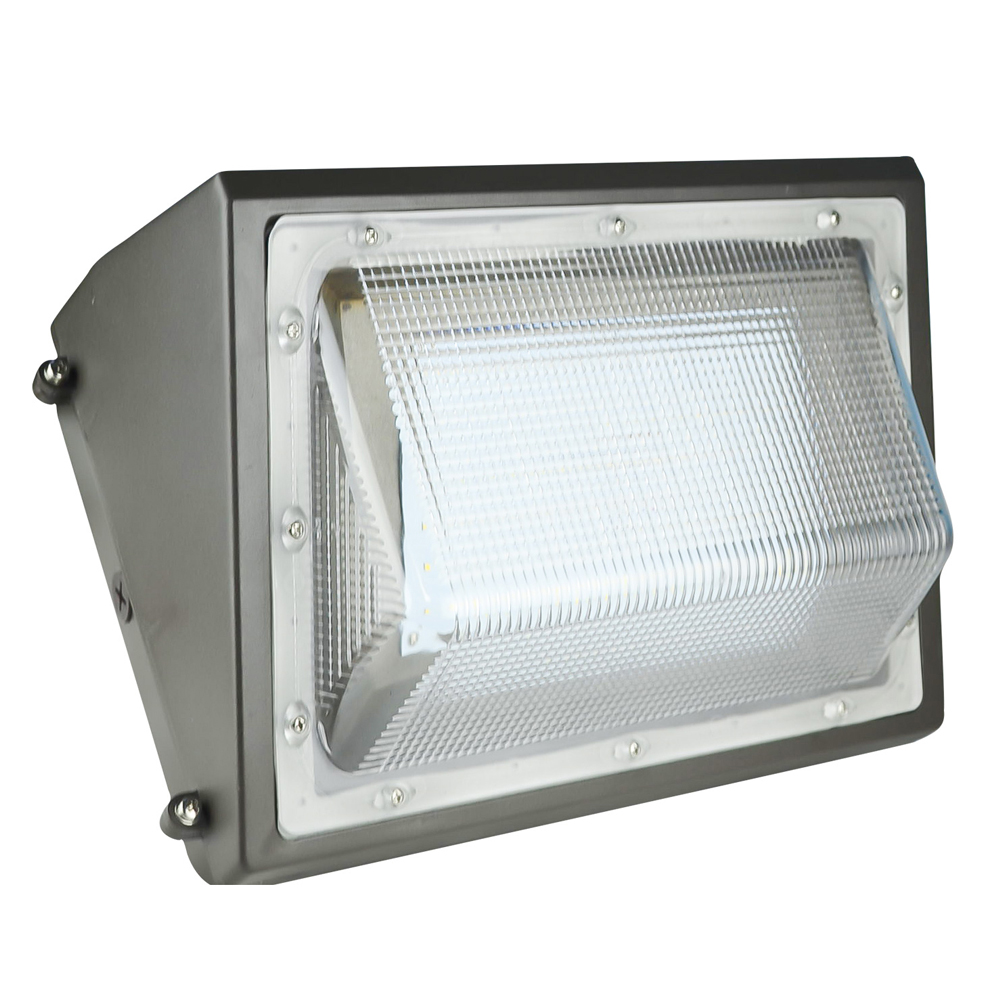 Outdoor AC 110-277 V 125W Waterproof 5500K Cold White LED Wall Lamp Commercial Grade Wall Lighting Senor Light USA Free Shipping