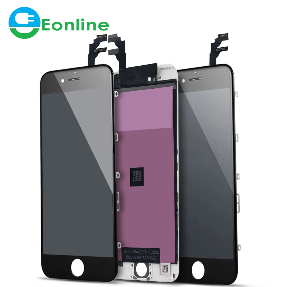 EONLINE белый и черный новый для iPhone 5 6 7 8 жк-дисплей сенсорный экран дигитайзер в сборе для iPhone6 4,7 ''без битых пикселей + подарок