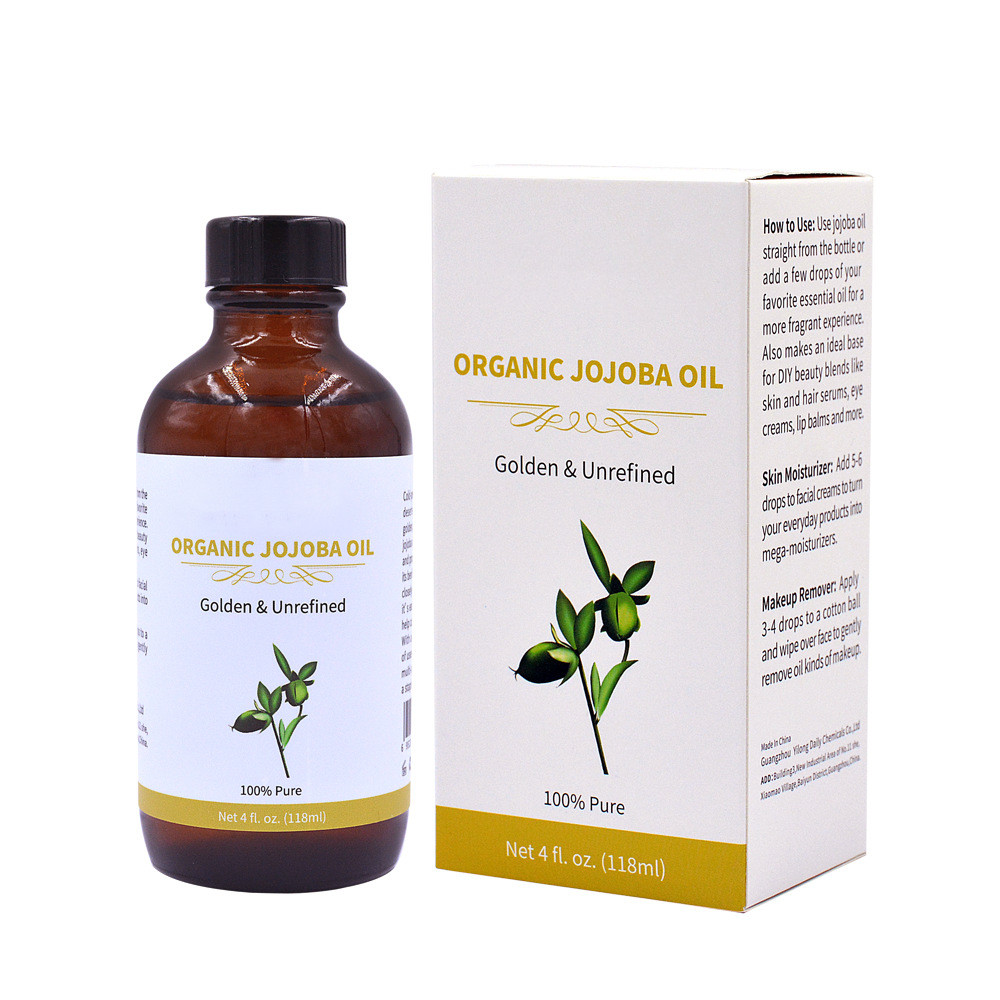 Jojoba oil Private Label Cold Pressed 100% Pure Natural Organic Jojoba Oil For Face Skin