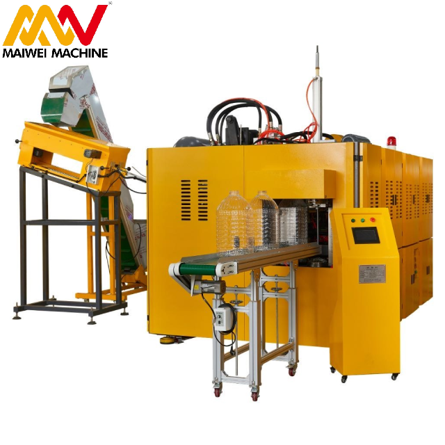 Taizhou 5l,20l full automatic 2, 6 cavity PET water bottle stretch blow molding machine