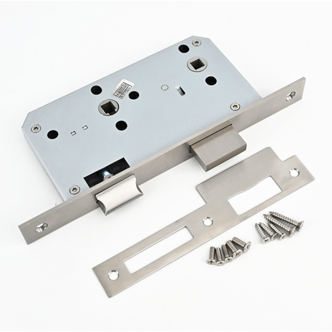 European fire rated ss 304 smoke control corrosion resistance bathroom mortise lock body