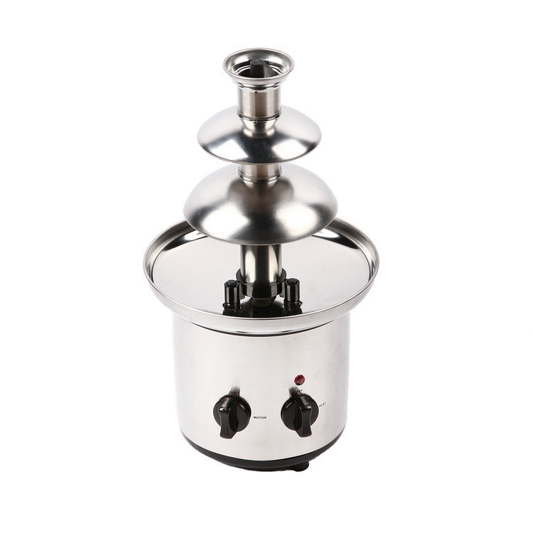 Three-layer Chocolate Fountain Mixer Chocolate Waterfall Melting Machine Automatic Melting Tower