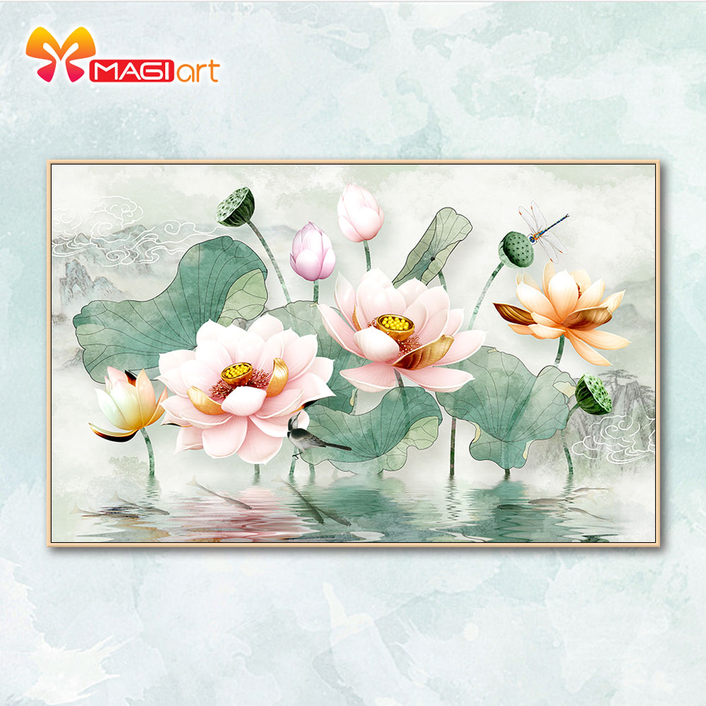 Chinese manufacturers wholesale cross stitch handicraft painting home interior decoration cross stitch kit