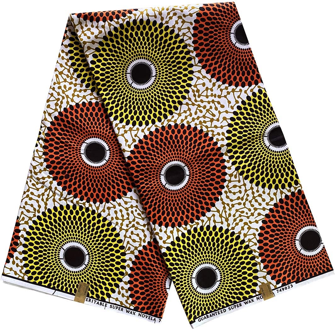 100 percent Polyester material items supply type african wax prints fabric