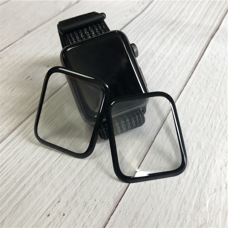 Защитные Чехлы BOORUI 3D для Apple Watch, прозрачный чехол для Apple Watch серии 2 3 4 5 6 SE