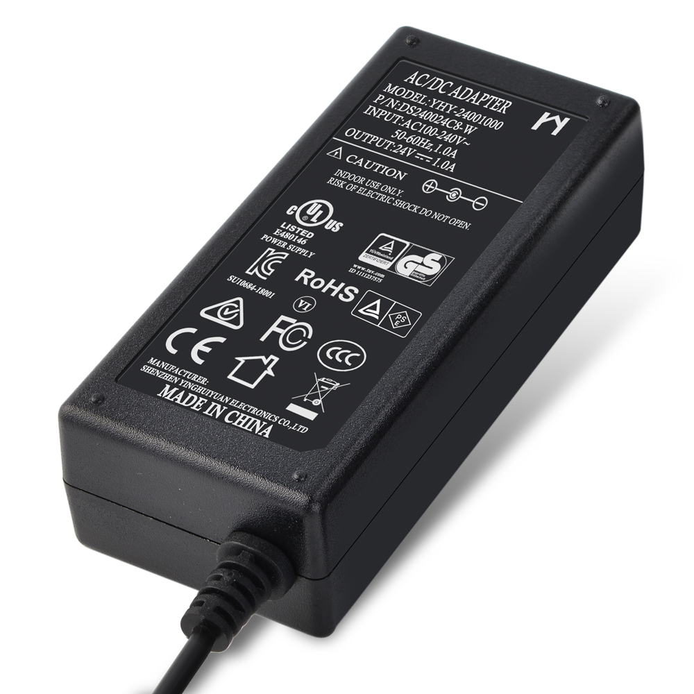 24 В Dc 24 V/1A Ac 100-240V Dc 24 V 24W 1000Ma Dc 20 Вт 24 Вт 36 Вт Saa cul Электронный Led 24 v 1a 1.2a 1.5a адаптер питания переменного тока трансформатор