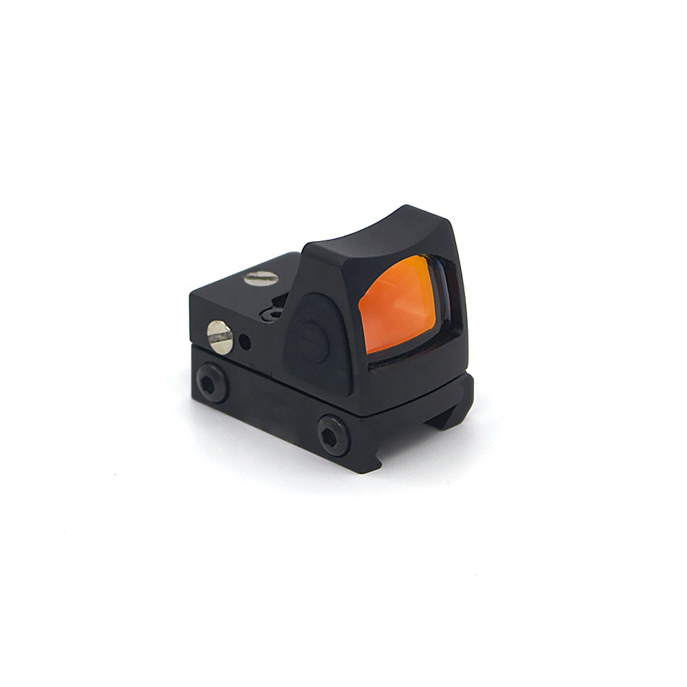 HD1077 Mini RMR micro reflex Red Dot Sight Collimator Glock Rifle Reflex Sight Scope For Hunting