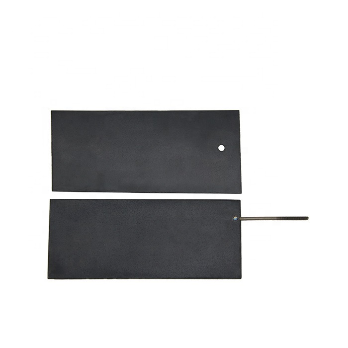 MMO ruthenium iridium coating titanium anode for brine electrolysis chlorination system