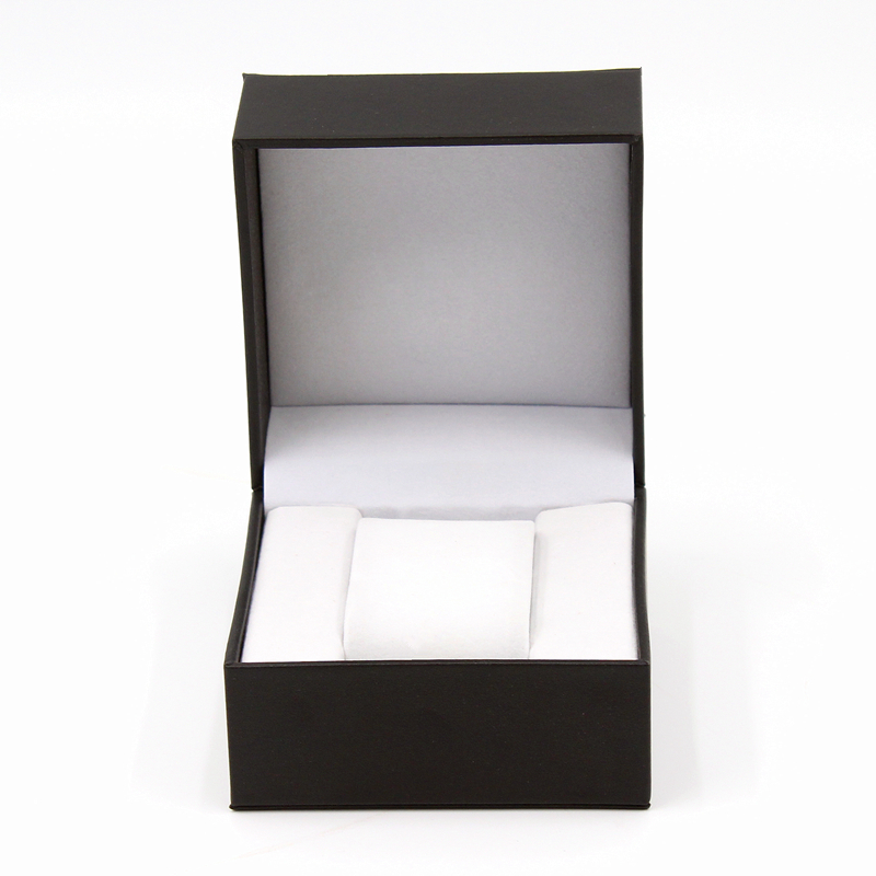 Hot sale good quality cheap leather watch box for single 1 watch packaging storage in stock with customized logo low MOQ