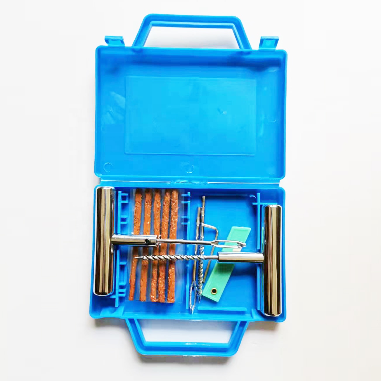 Custom Universal Heavy Duty Emergency Tubeless kits Tire Repair Tool Set for Car Motorcycle Truck Tractor Tire Puncture Repair