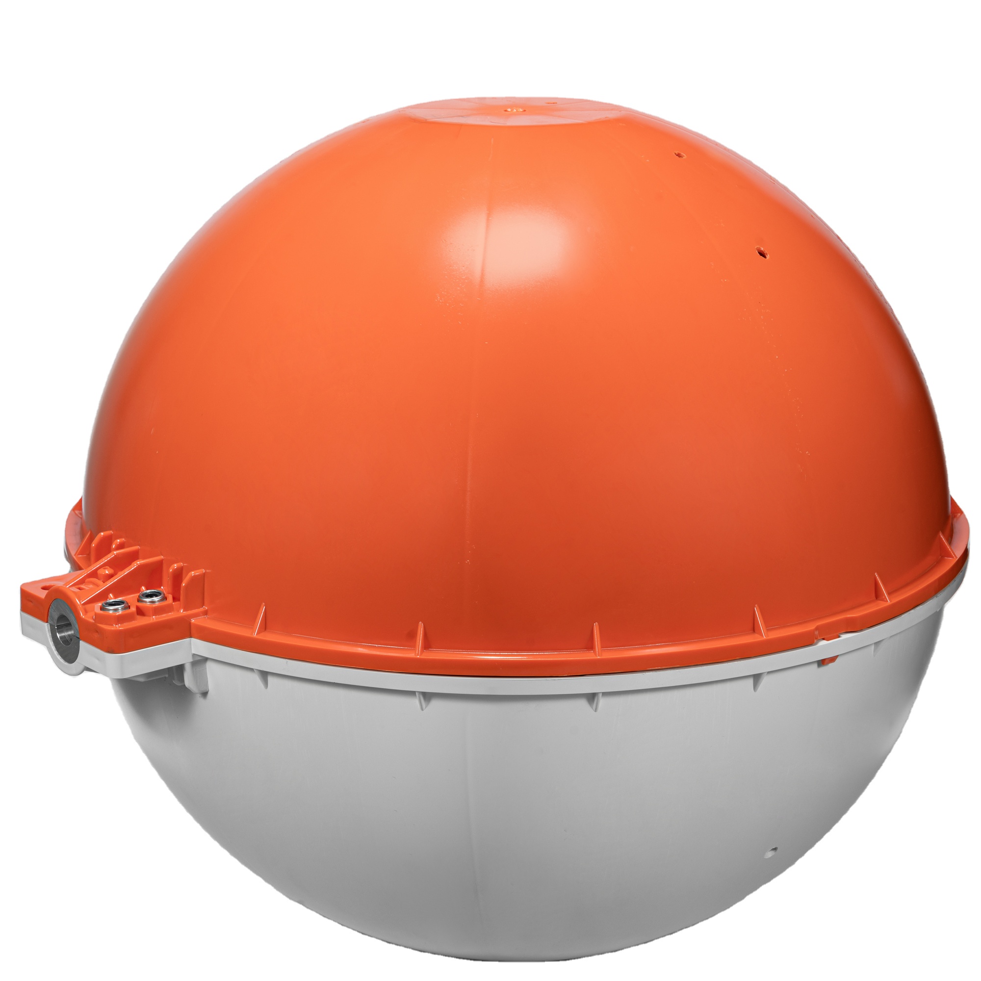 Easy to install Aviation Obstruction Warning spheres used in Airports and on elevated spans crossing river