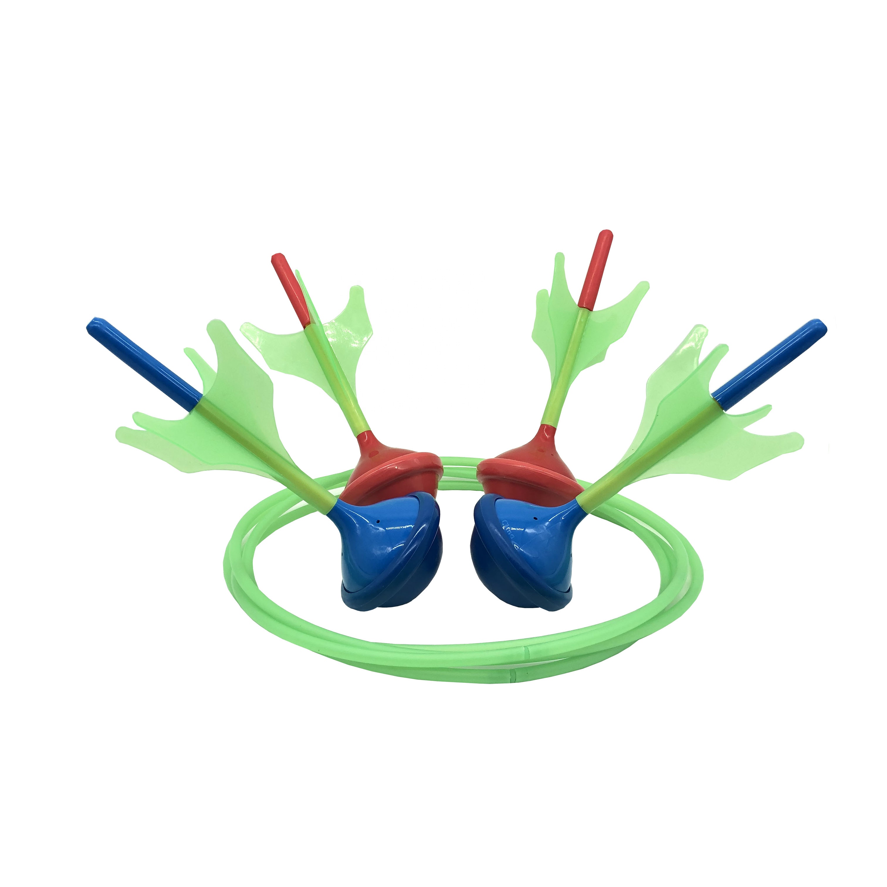 Hot sale adult kids plastic garden game noctilucent lawn darts for fun