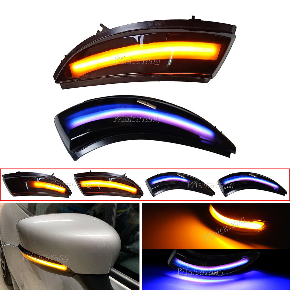 Динамический поворотный сигнал для Renault KAPTUR CAPTUR J5 H5 Clio IV MK4 4 Lutecia Grandtour 2013 2014 2015 2016