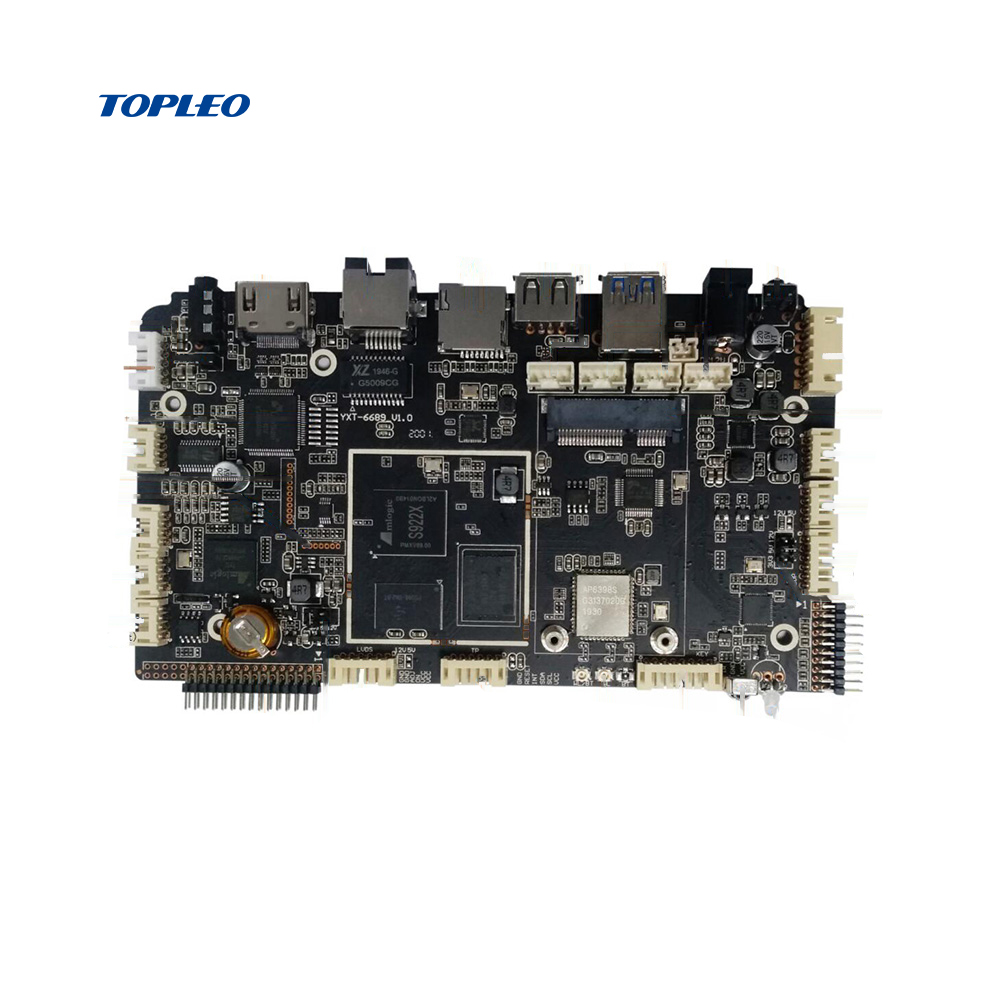 Topleo OEM сервис по сбору android материнская плата цифровой автоматический AI smart 4g электроники pcba агрегата pcb прототип