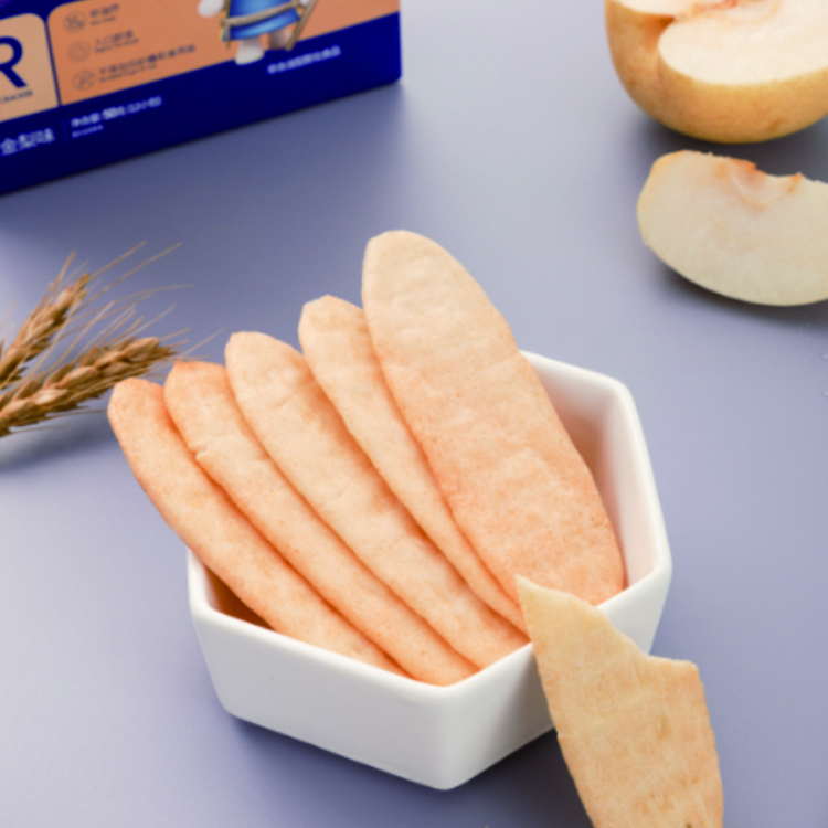 Хрустящий хрустящий новый продукт, вкусная детская закуска, рисовый крекер, оптовая продажа