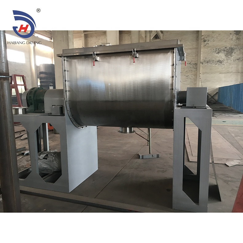 Factory supplies WLDH Series horizontal ribbon mixer blender sale for pharmaceutical industry