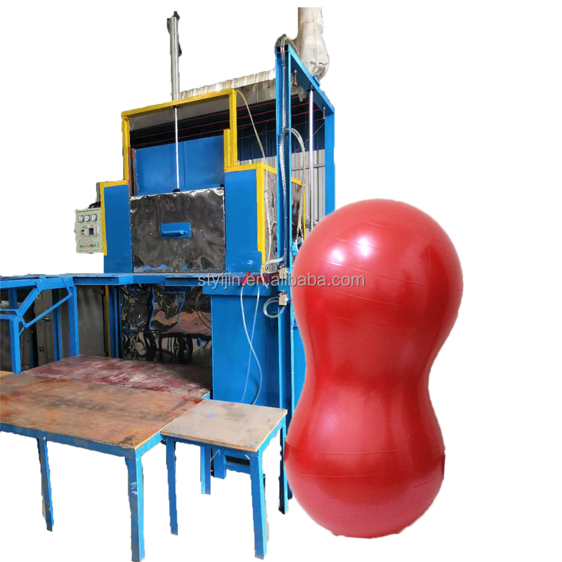 Yoga Pvc Roto Molding Kids Toy Rotational Moulding Plastic Peanut Ball Automatic Rotomolding Machine