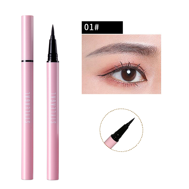 Wholesale Private Label Gel Vegan Pastel Waterproof Pen Magic Color Water Activated Pencil Lash Glue Adhesive Liquid Eyeliner