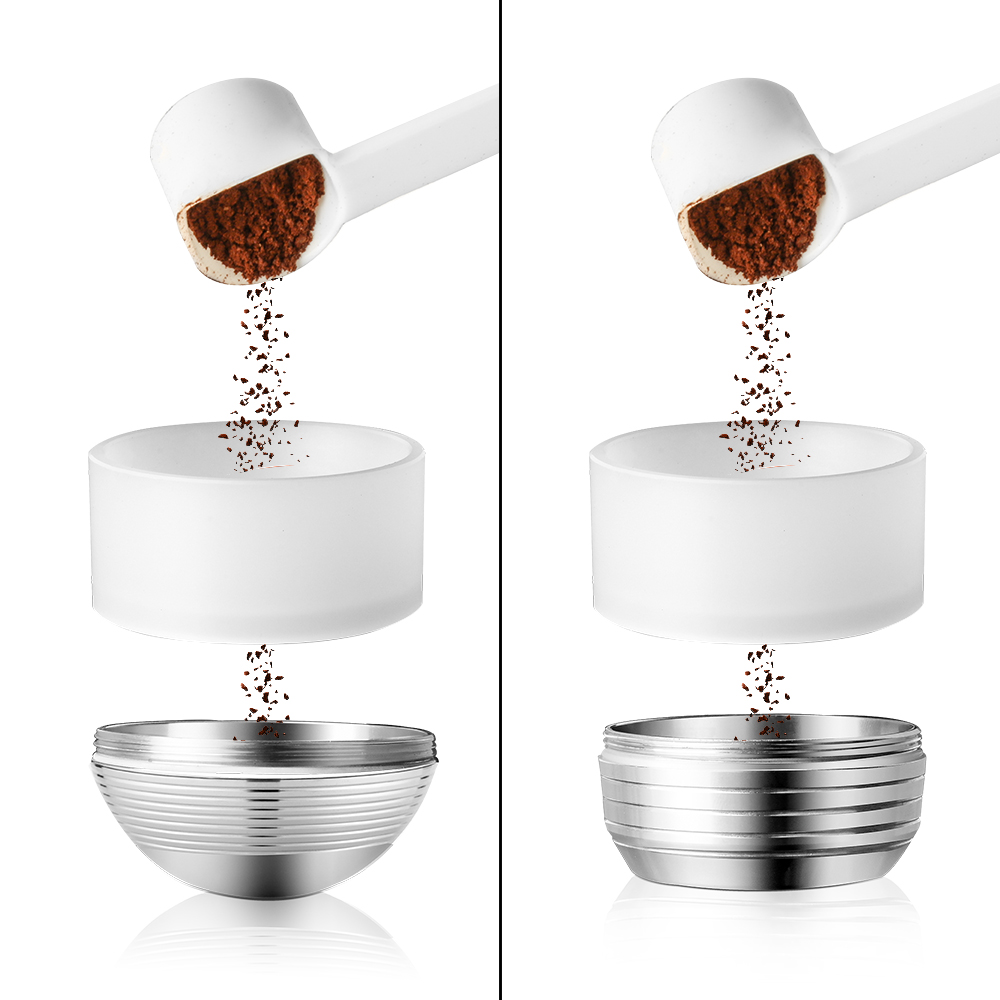 AMAZON капсулы NESPRESSO VERTUOLINE высокие стандартные кофейные капсулы из нержавеющей стали-заваривать как кофе, так и молоко