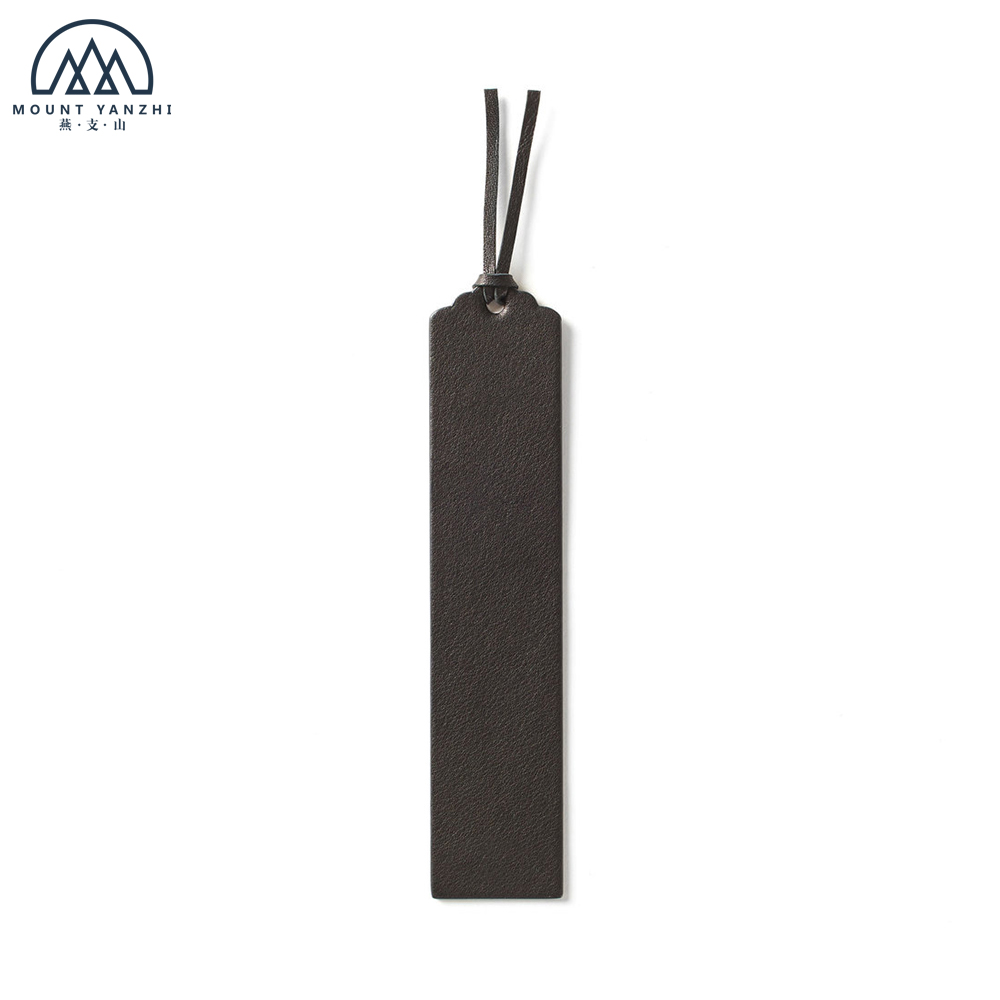 Souvenir Custom Deluxe Real Cowhide Genuine Leather PU Material Book Mark Personalized Bookmark For Men Women Reader
