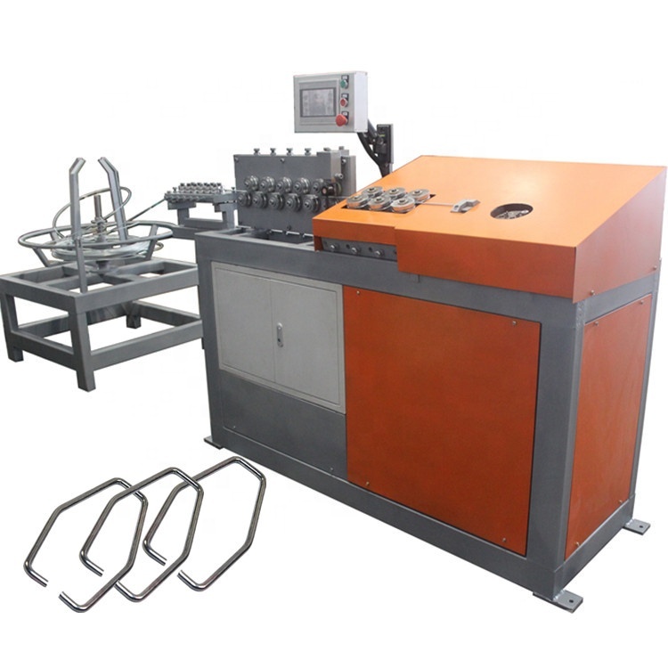 Factory manufactures automatic 2d cnc steel wire bending machine flat bar forming machine