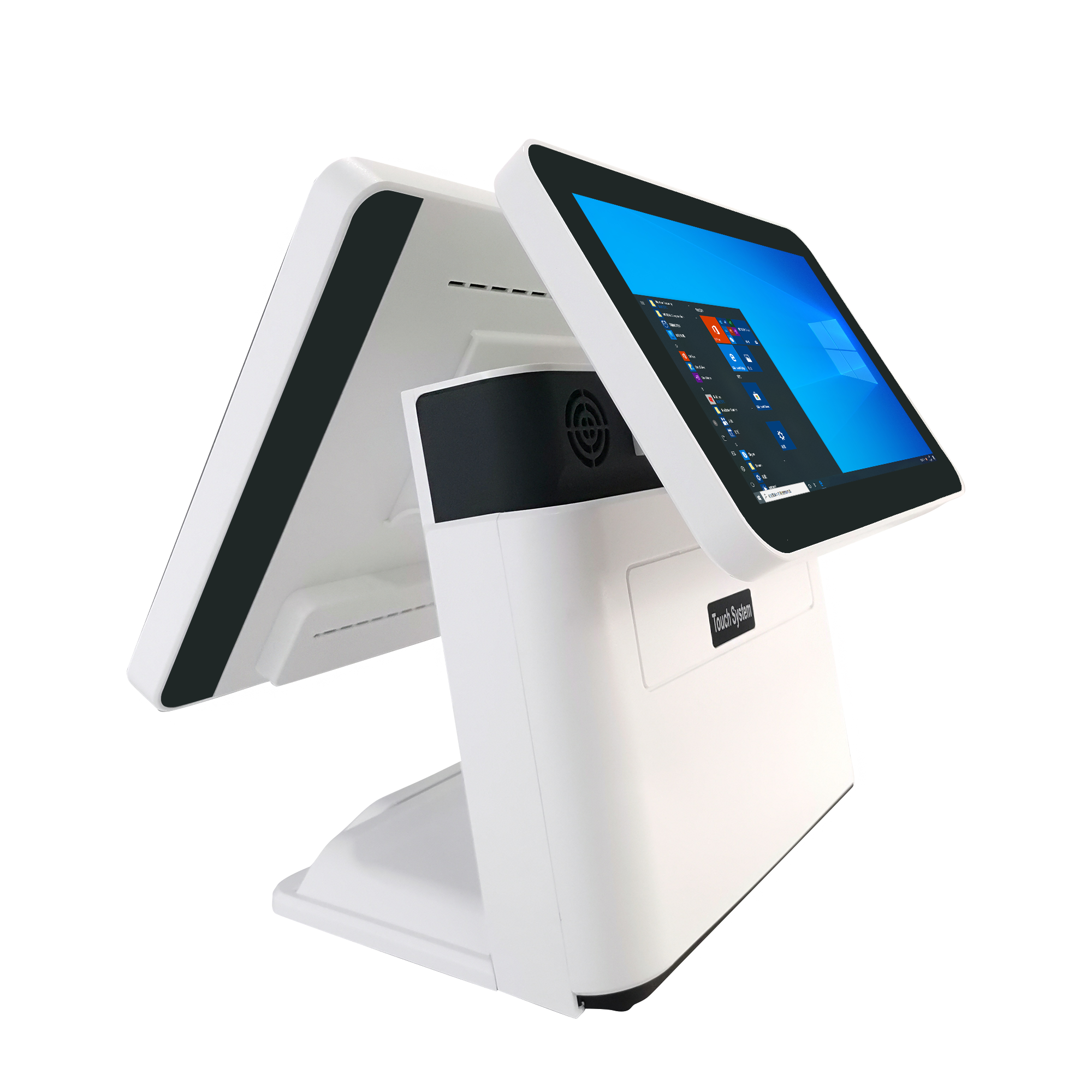 Touch Screen POS cash register POS System With Printer All-in-one POS