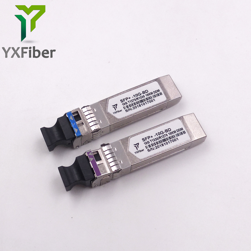 10G BIDI SFP + приемопередатчик SFP 1330 1270 10 км LC разъем