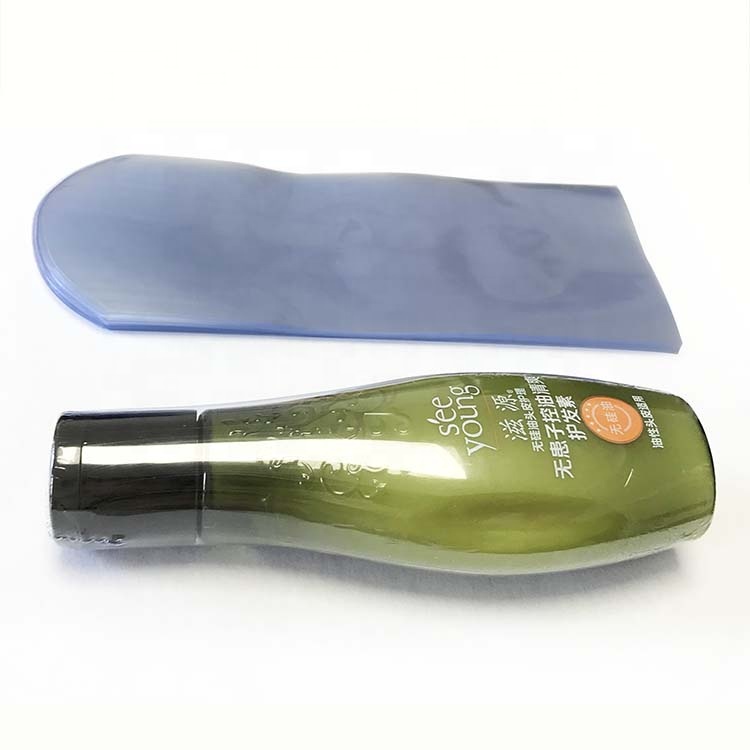 Clear PVC Heat Shrink Wrap Round/Arc Square Shrink Wrap Bags PVC Heat Shrink Bag for Soap,Bath Bombs,Candles,Gifts,Jars