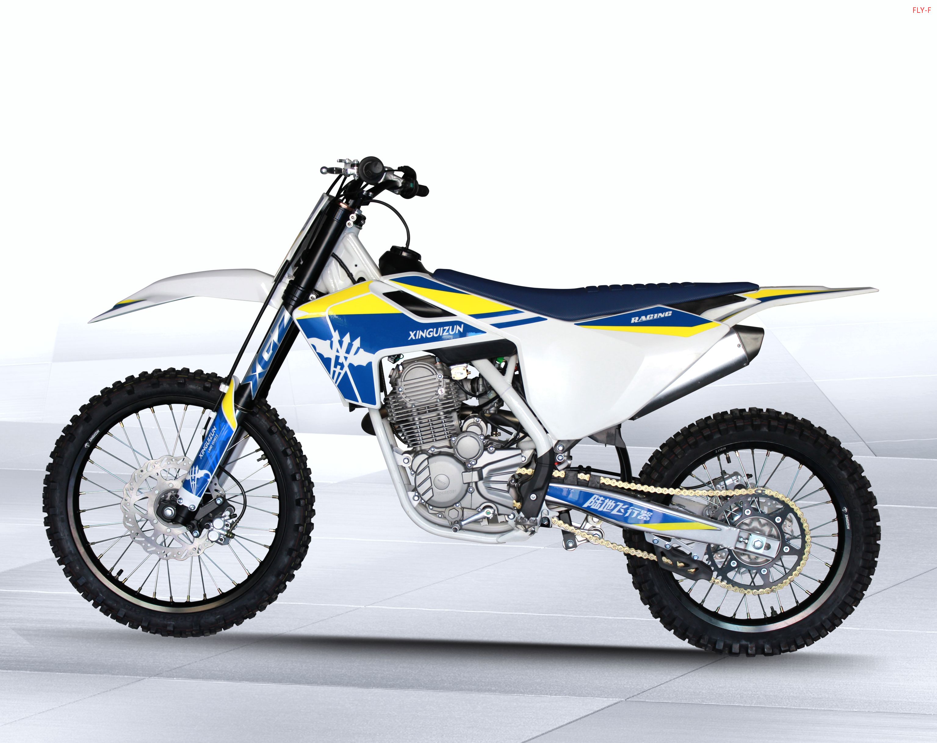 Байк велосипед, способный преодолевать Броды для продажи внедорожных 250cc 4 тактный Max черного, желтого цвета цепочкой красного и голубого цвета-белый клапан форсунки дизельной уличные Фотофон на заказ Голубая горячая клавиша переключения двигателя стац