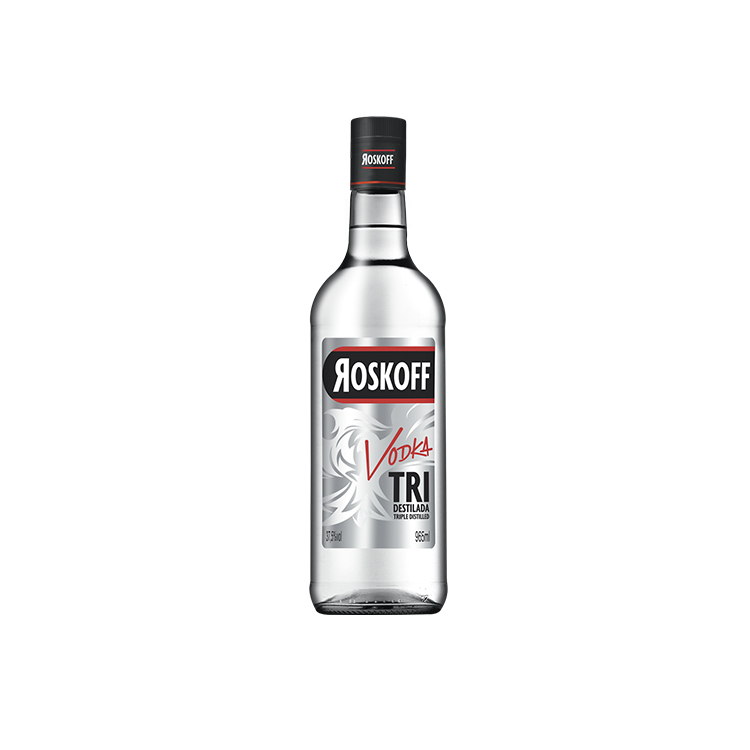 Бразильский бренд Roskoff, очищенный спиртовой напиток, натуральная прозрачная водка, 37.5% Том, тройной дистиллированный спиртовой напиток