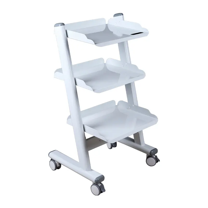 High Quality All in One Workstation Height Adjustable Dental Equipment Mobile Cart Dental Instrument Cabinet Trolley