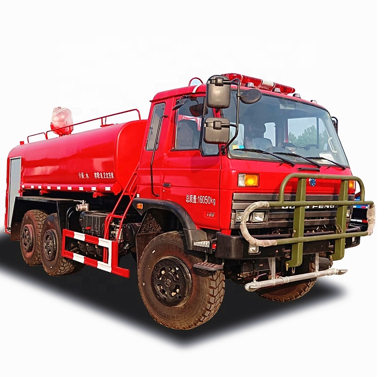 Пожарная машина для бездорожья Dongfeng 6X6, 12000 литров