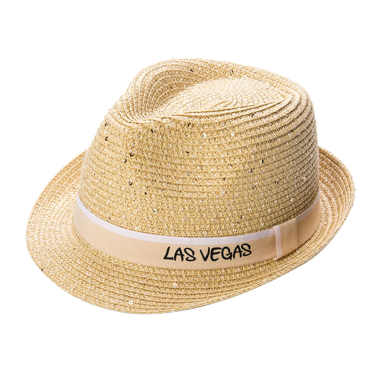 Factory Direct Sales Of High Quality Customizable Solid Color Panama Men's Straw Sun Hats