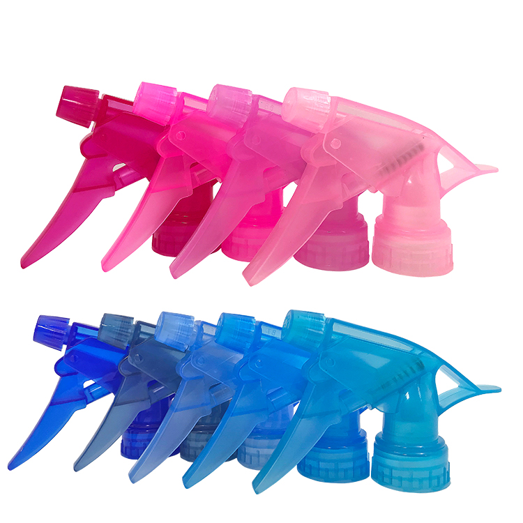 Multicolor wholesale cheap home use plastic spray bottles plastic trigger sprayer