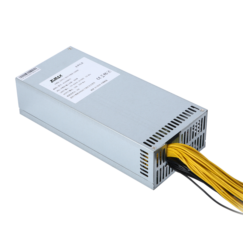 1800W 2000W 2500W 12v psu for btc psu for miner power supply unit ZUMAX