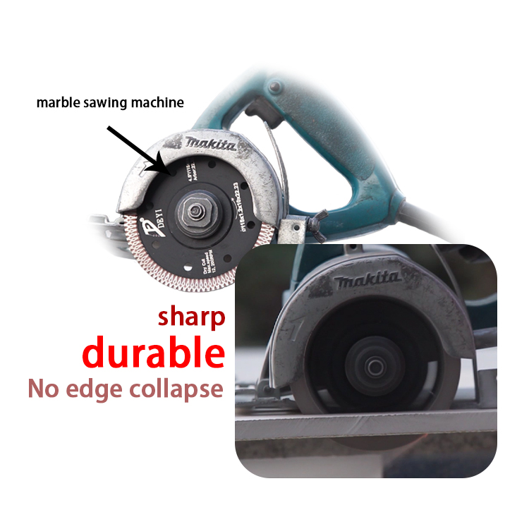 Hot sale 5" Turbo Teeth Diamond Saw Blade cutting disc for Concrete granite Stone Cutting