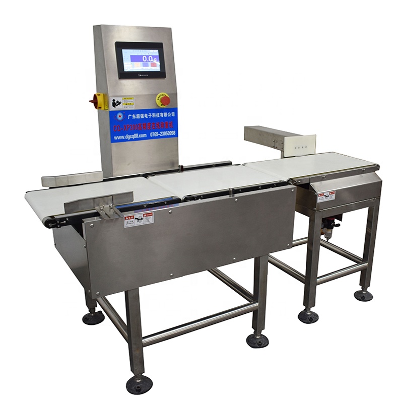 Автоматическая онлайн Checkweigher машина цена с ленточным конвейером и устройство отбраковки