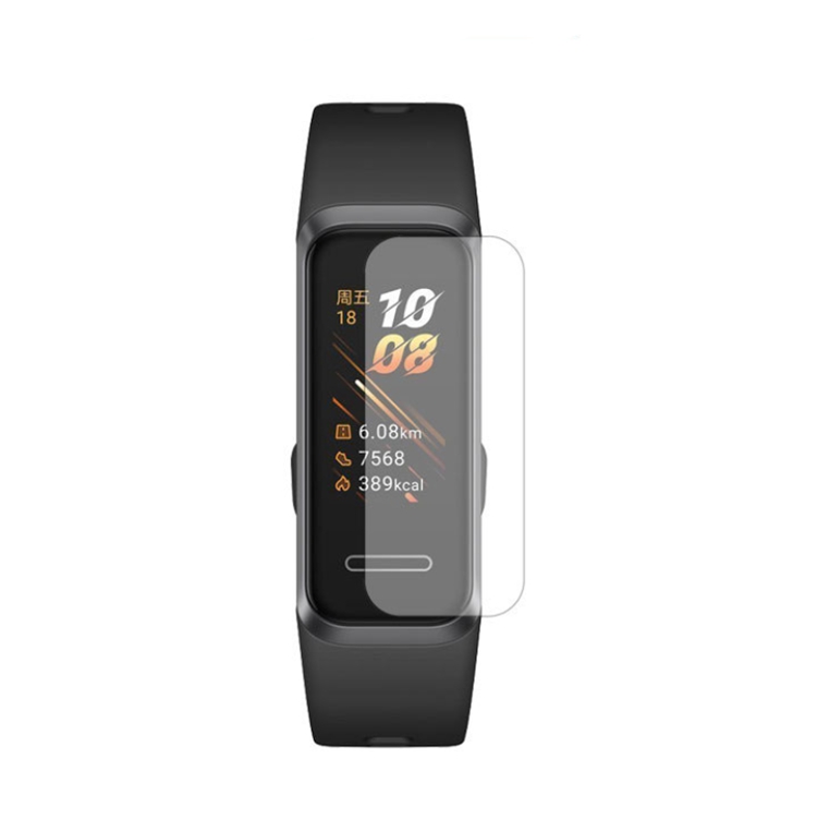 Супер прозрачная Противоударная мягкая защитная пленка из ТПУ для Huawei band 4